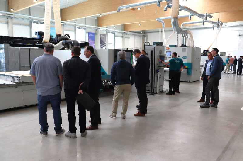 Großes Interesse and den vielfältigen Vorführungen während der Material Days.