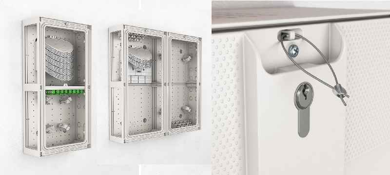 Sechs unterschiedliche, miteinander kombinierbare Wandmodule dienen der exakten Gehäuseadaption an die örtlichen Gegebenheiten. (Foto: KAISER GmbH & Co. KG)