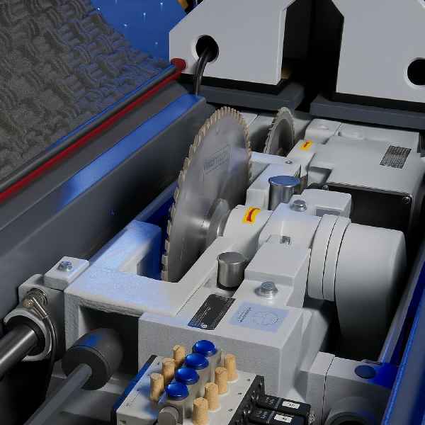 Ein massiver Aggregatblock minimiert Vibrationen.
