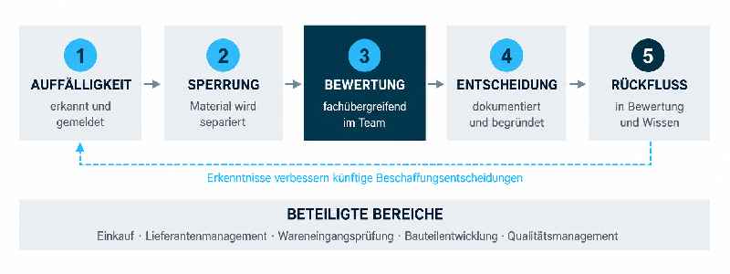 Das RAFI-Risikomanagement schließt als strukturiertes Verfahren alle relevanten Unternehmensbereiche ein.